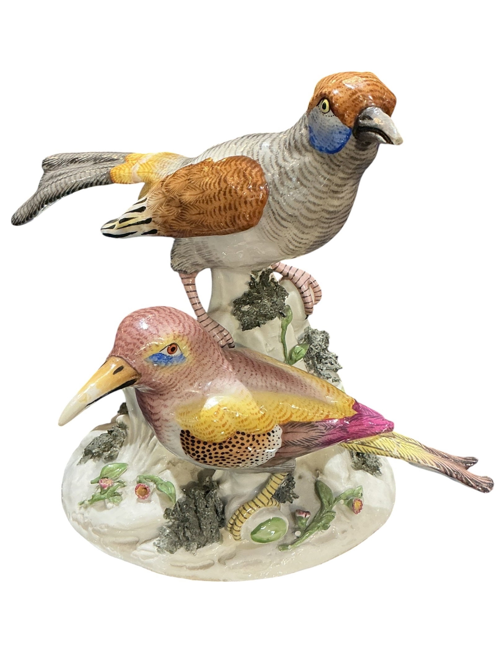 ____ - Meissen Porcelain Figural Group of Two Birds (1 of 6)