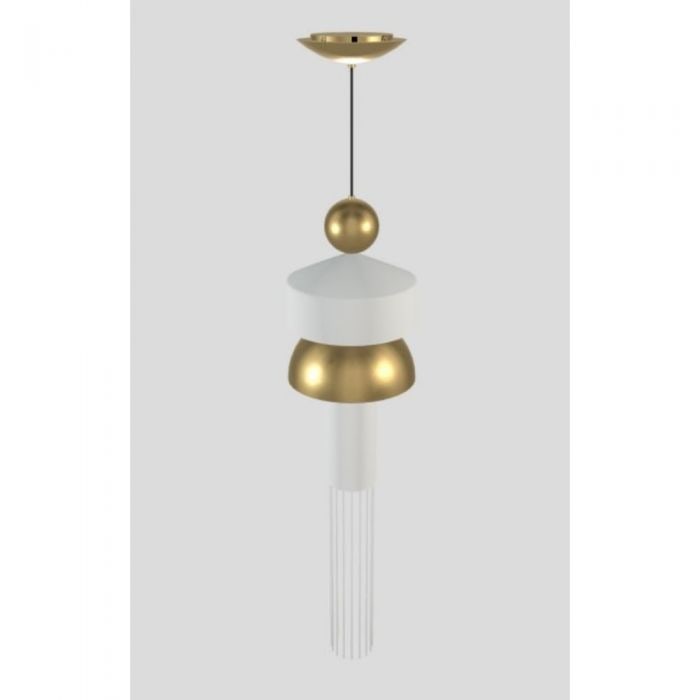 Masiero 1013-1V95 Nappe XL1 Pendant Light: Nappe is an LED light that takes inspiration from a Venetian story related to the "nappine," which are tassels used as decorative ornaments in the luxurious rooms of Venetian mansions. The light compr