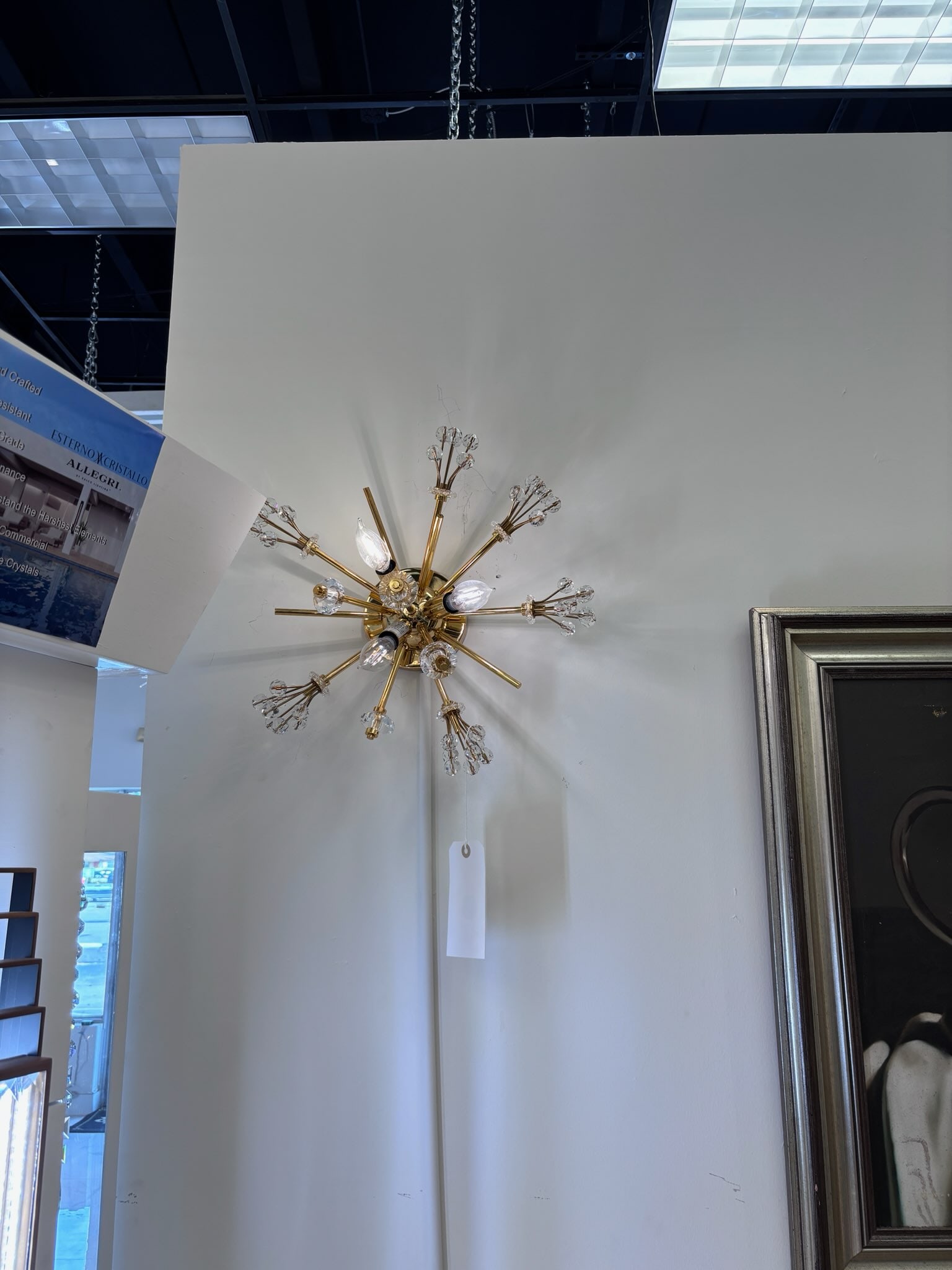 TWO - Allegri Constellation 3 Light Wall Bracket - 2