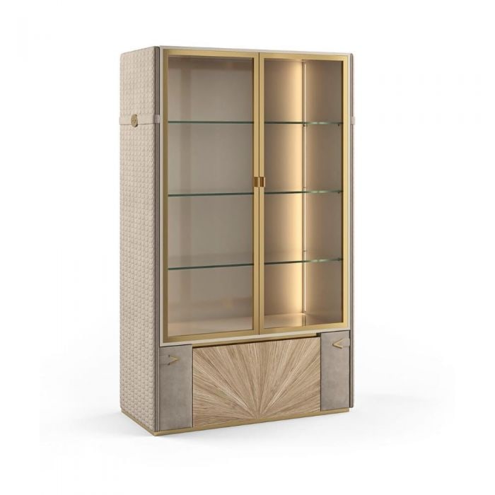 Formenti Richmond Showcase: With Its Refined Strength And Contemporary Details, The Richmond Showcase Offers Versatility That Blends Elegantly And Stylishly Into A Variety Of Settings. Original Formenti, Made In Italy.44"W x