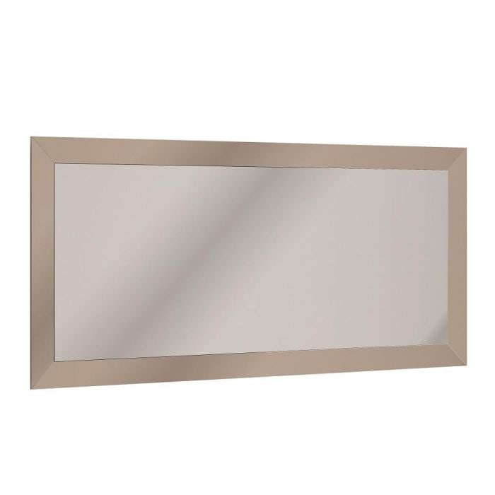 Adora Interiors 10787 Linea Large Mirror: The Linea Large Mirror features a sleek and contemporary design, making it a perfect addition to modern interiors. It is framed with a wide, smooth border in a neutral metallic tone, adding a touch