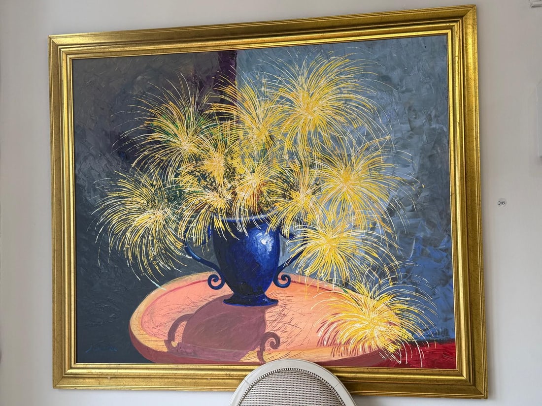 BLUE VASE ART: tbd