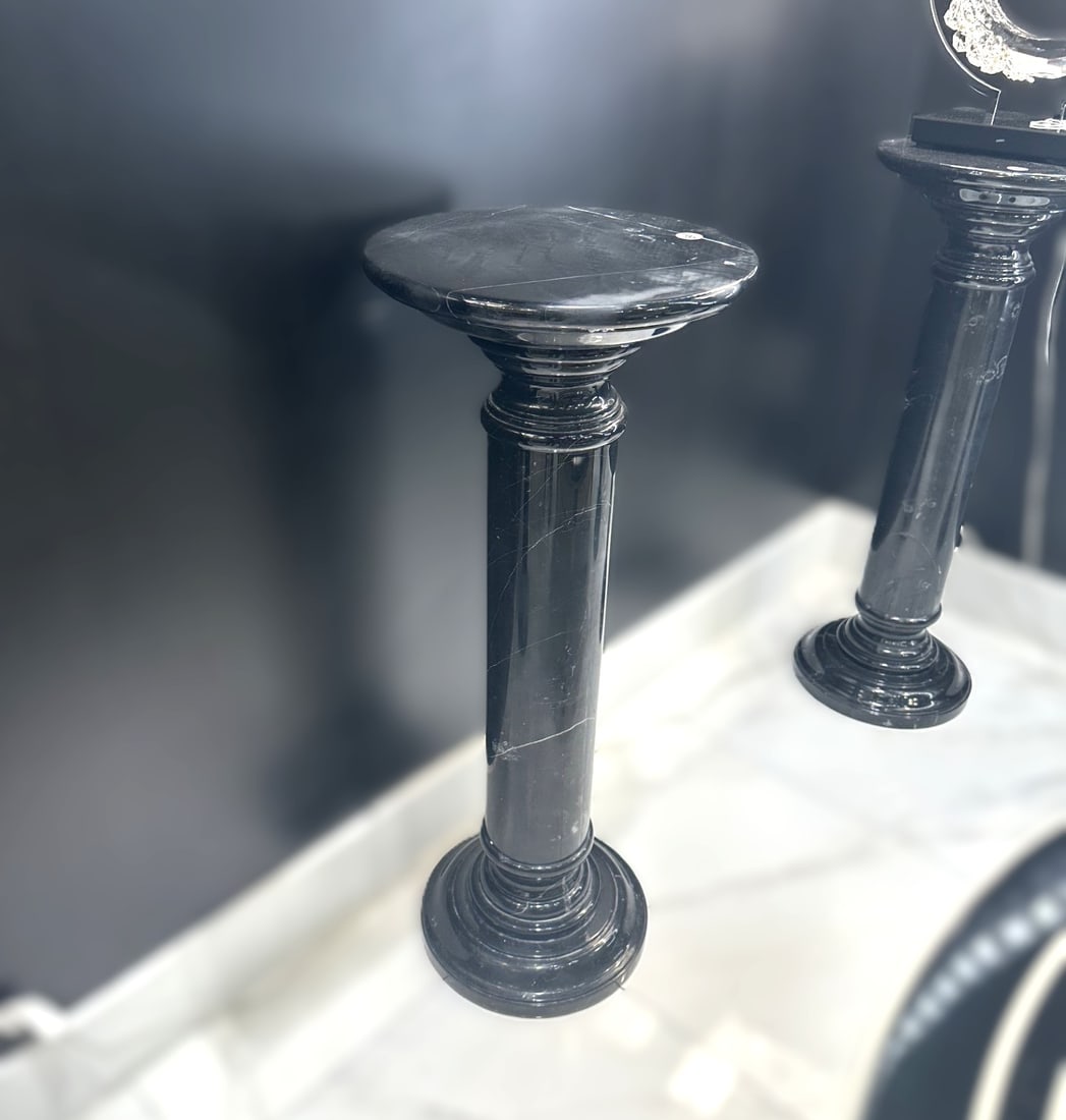 Black Marble Display Column (1 of 1)