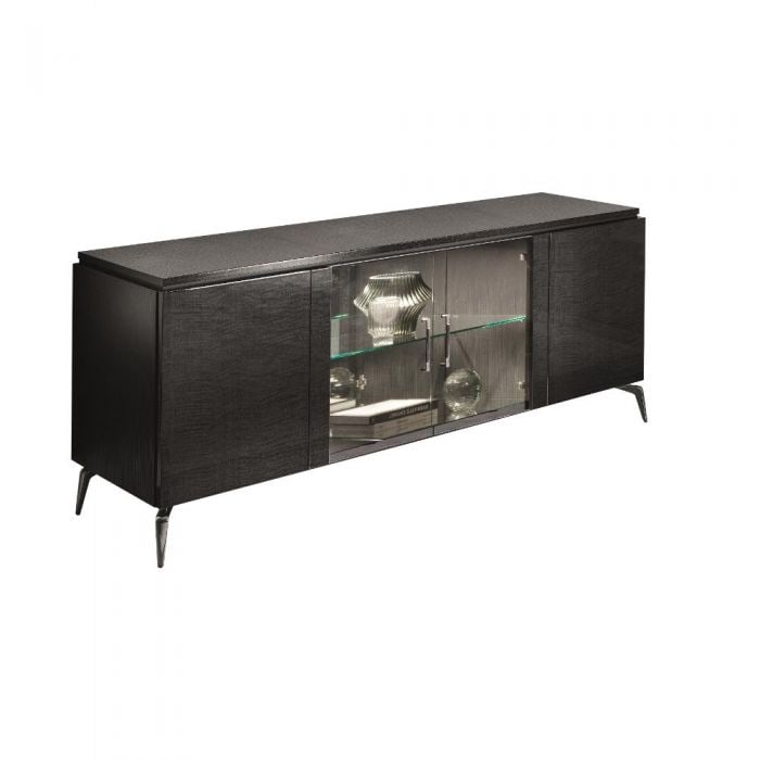 ADORA INTERIORS MERIDIANA 4 DOOR BUFFET WITH CENTRAL GLASS DOOR (1 of 1)