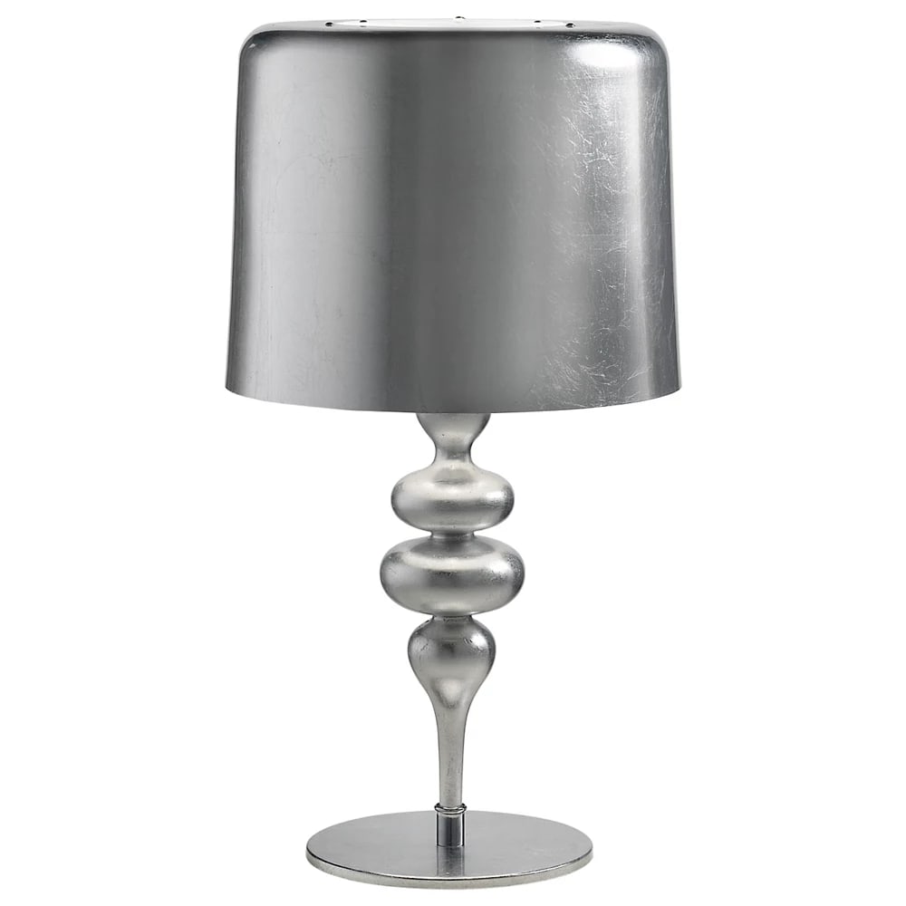 Masiero Dimore Eva Table Lamp: The Eva is a modern take on the traditional design, featuring a unique blend of contemporary materials. Its structure is crafted from resin and polyurethane, and it comes with an aluminum lamp