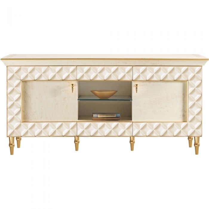 Adora Interiors Sipario Tv Cabinet: The Sipario Collection Tv Cabinet Gives An Elegant Contemporary Feel To Any Livingroom72"W x 24"D x 34"H