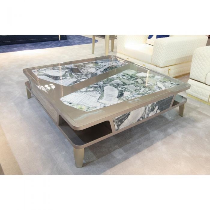 La Contessina Sublime Center Table: The Sublime Center Table showcases a new perspective on luxury, prioritizing intricate details, exquisite finishes, and distinctive features such as bespoke craftsmanship, ultimately highlighting the