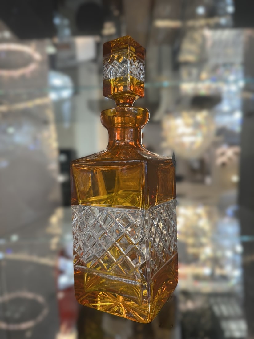 Polish Whiskey/Scotch Crystal Decanter (1 of 2)