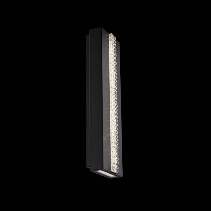 Schonbek Beyond Cascade 24'' Wall Sconce: The Cascade Wall Sconce features a cascade of unfolding facets creating a seemingly infinite and multi-layered depth that draws your attention and invokes your imagination. Chunks of crystal framed by
