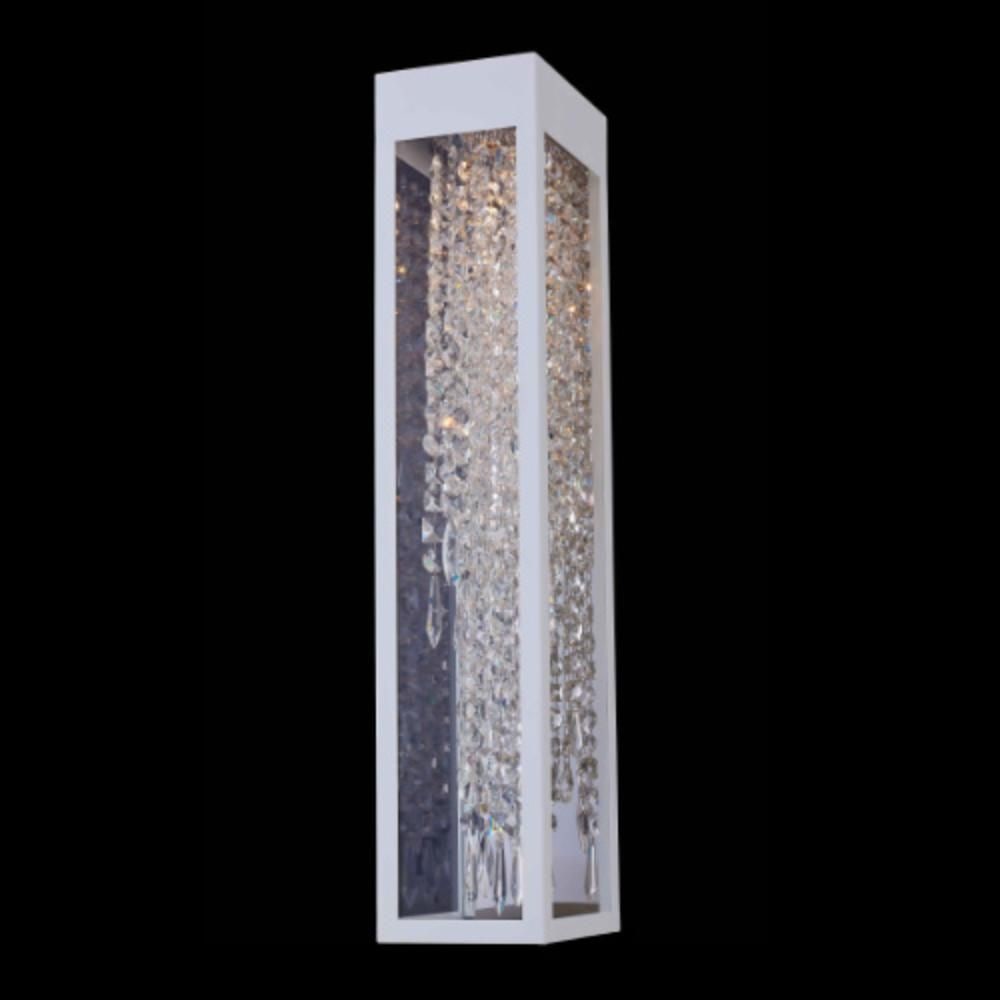 Allegri Tenuta Esterno 30" Outdoor Wall Sconce: Allegri Crystal's Esterno Cristallo line is a wonderful example of modern outdoor lighting design. Each piece is meticulously crafted to endure the environment, with an emphasis on originality and a