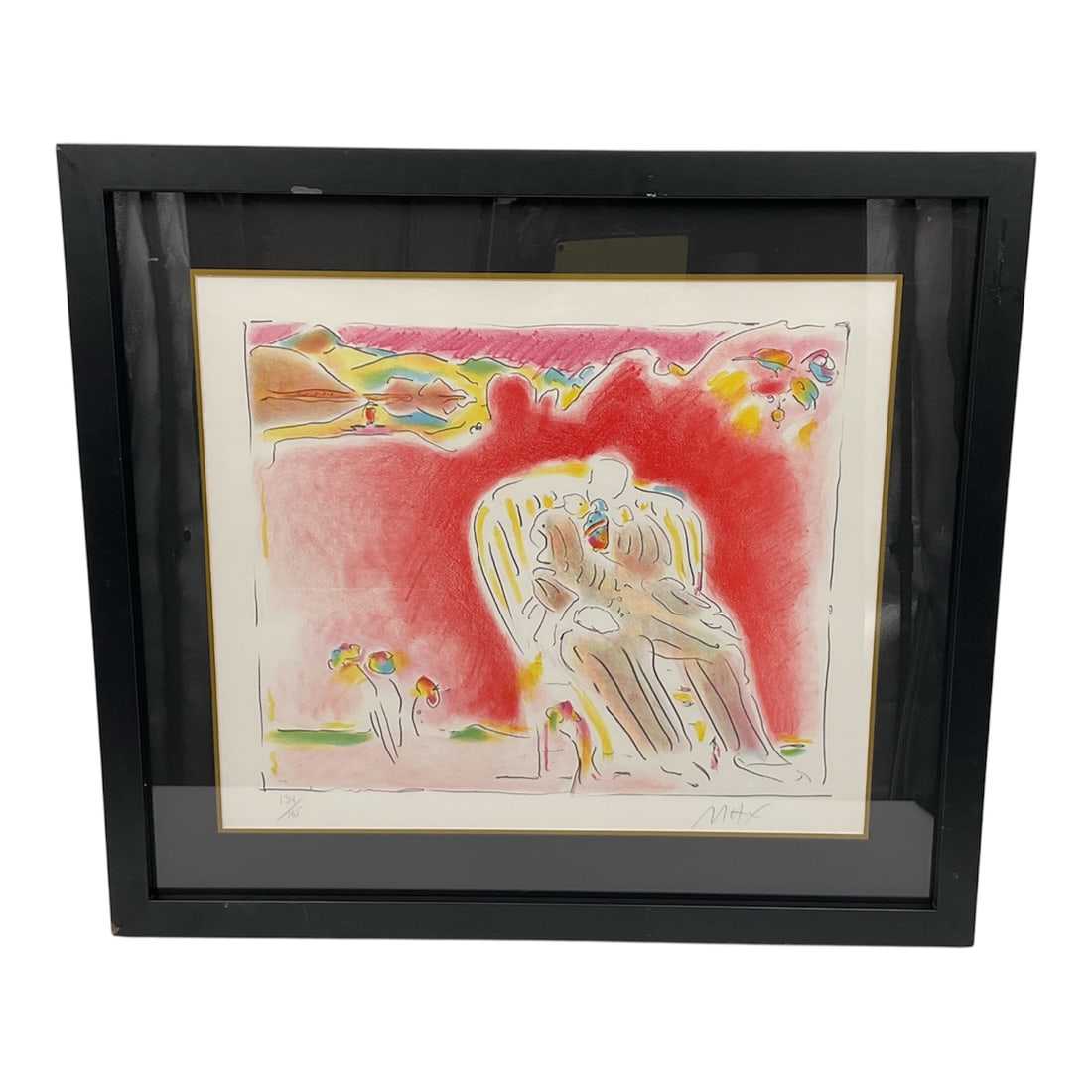 The Garden by Peter Max: Title Peter Max “The Garden” Limited Edition Lithograph 134/165 (1980) Description Offered is a limited edition lithograph on paper titled The Garden by renowned modern pop artist P