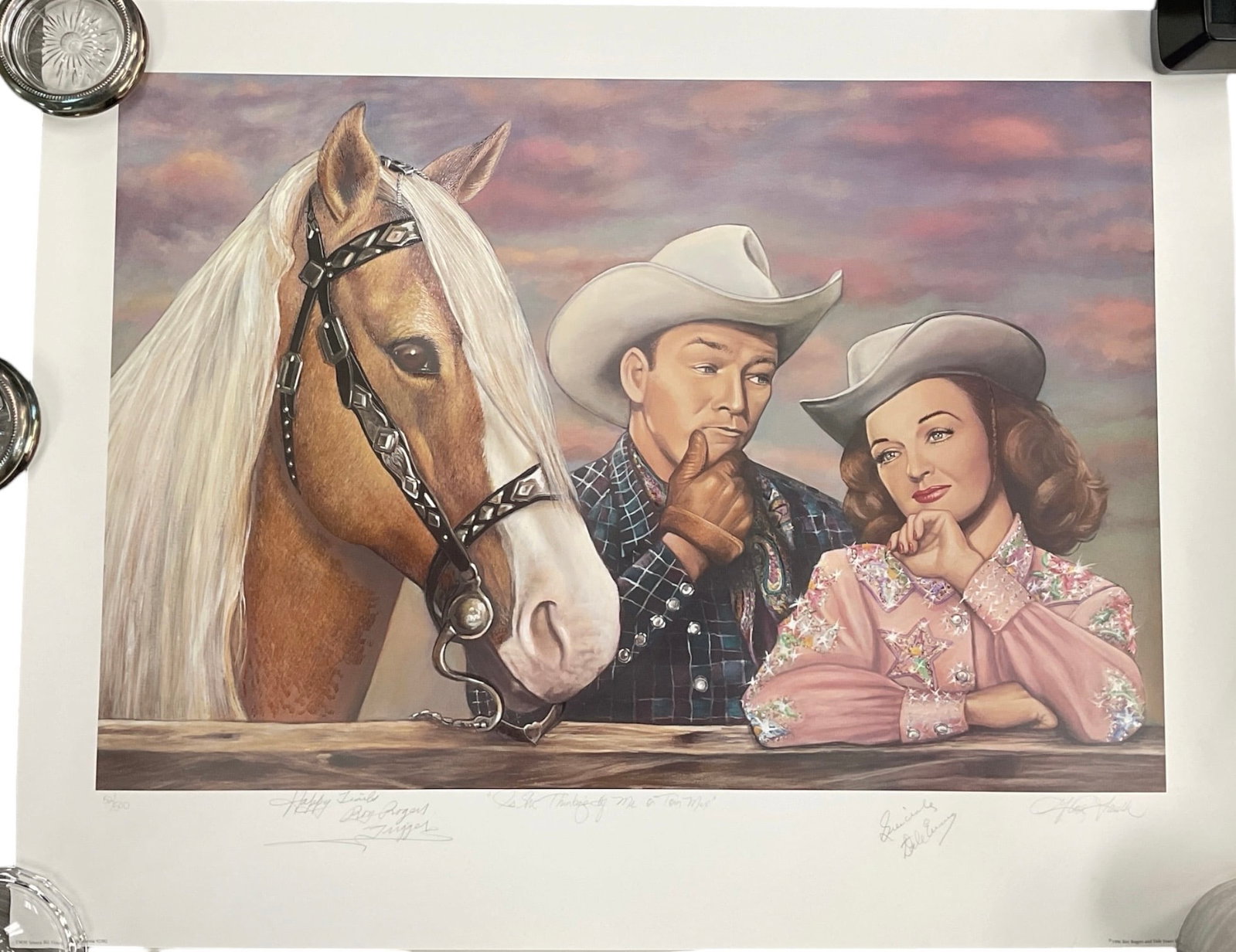 "Is She Thinking of Me or Tom Mix" from The Roy Rogers-Dale Evans Museum by Gina Faulk (United (1 of 6)