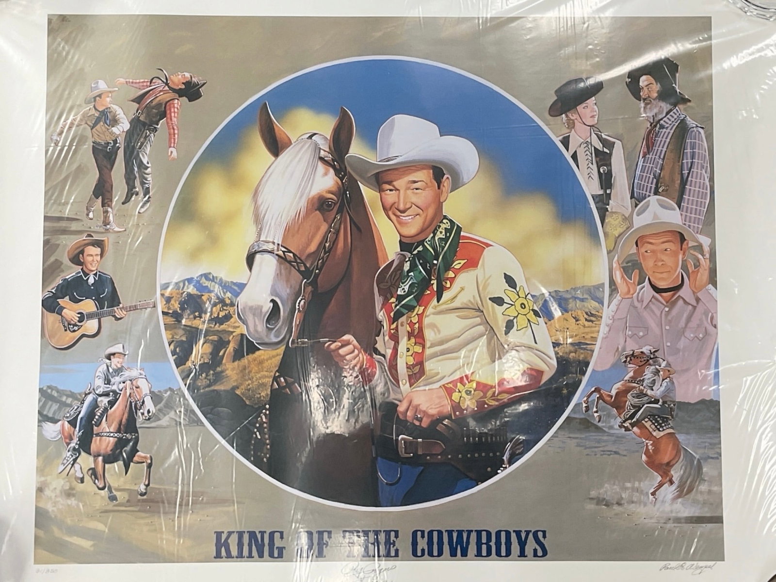 "King Of The Cowboys" from The Roy Rogers-Dale Evans Museum by Paul Wenzel (United States, B.1935) (1 of 7)