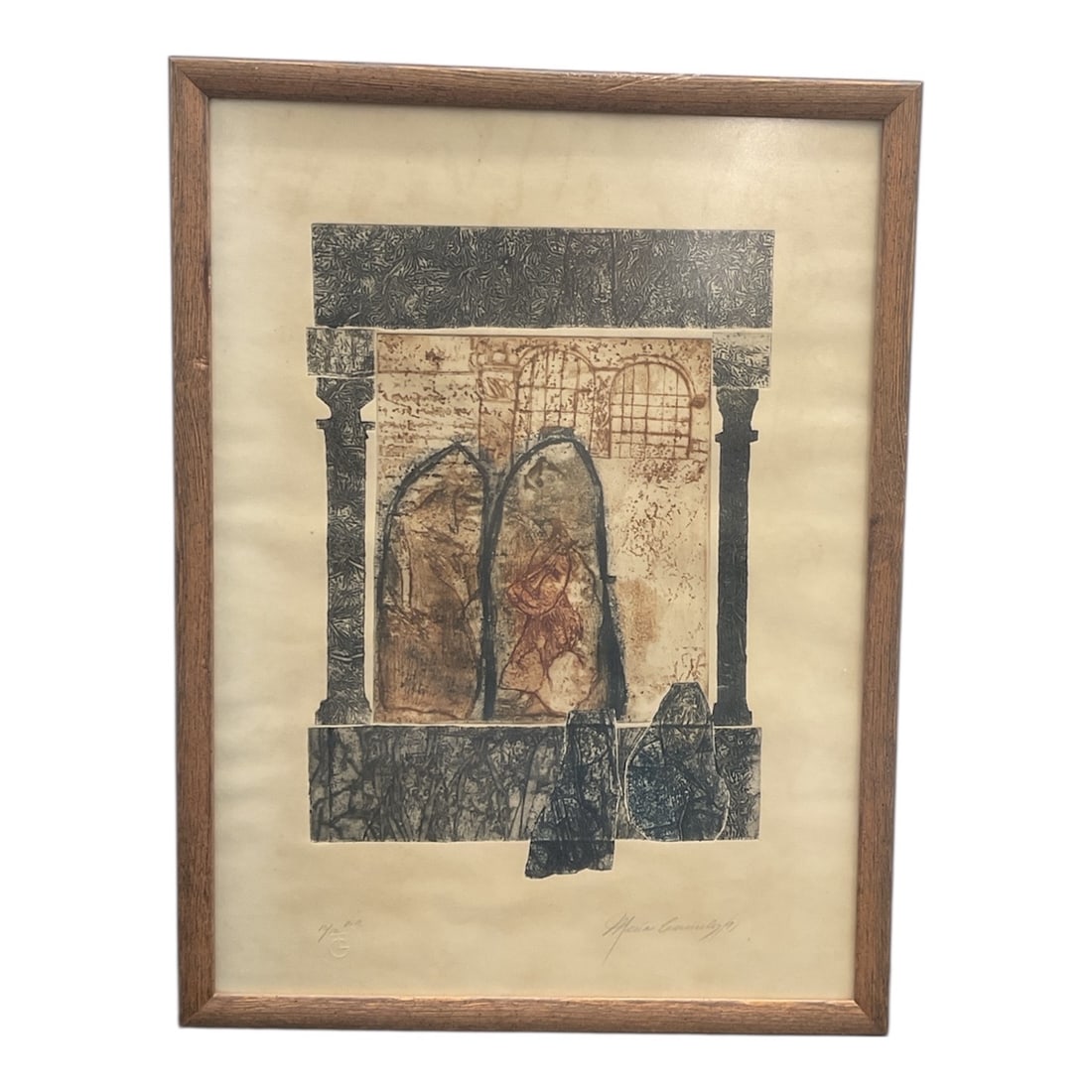 Rare María Consuelo Mendoza (Cuban, b. 1952) Signed Limited Edition Serigraph – (1 of 6)