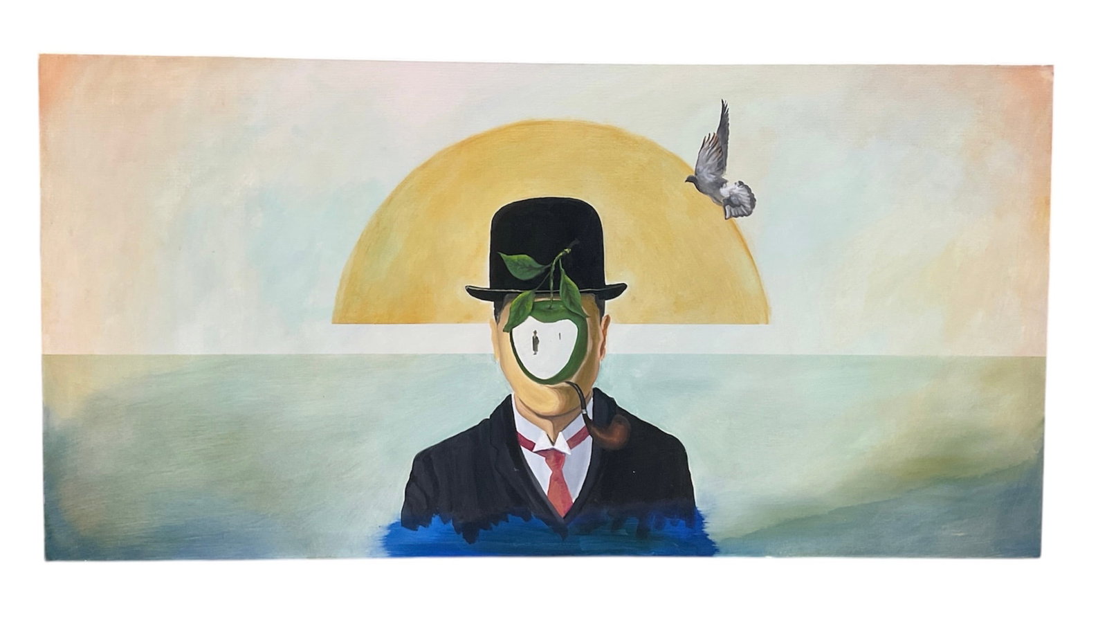 "Untitled" by Santiago II Aguirre (Mexican, B.1970) Oil on Canvas (1 of 4)