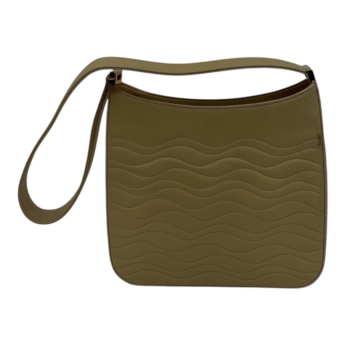 Lalique Wave Pattern Leather Shoulder Bag - 2