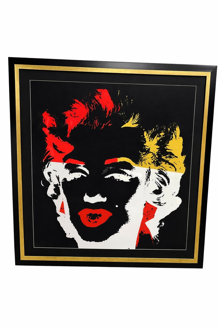 Sunday B. Morning, After Andy Warhol: "Golden Marilyn 11.39" Silkscreen Print (1 of 4)