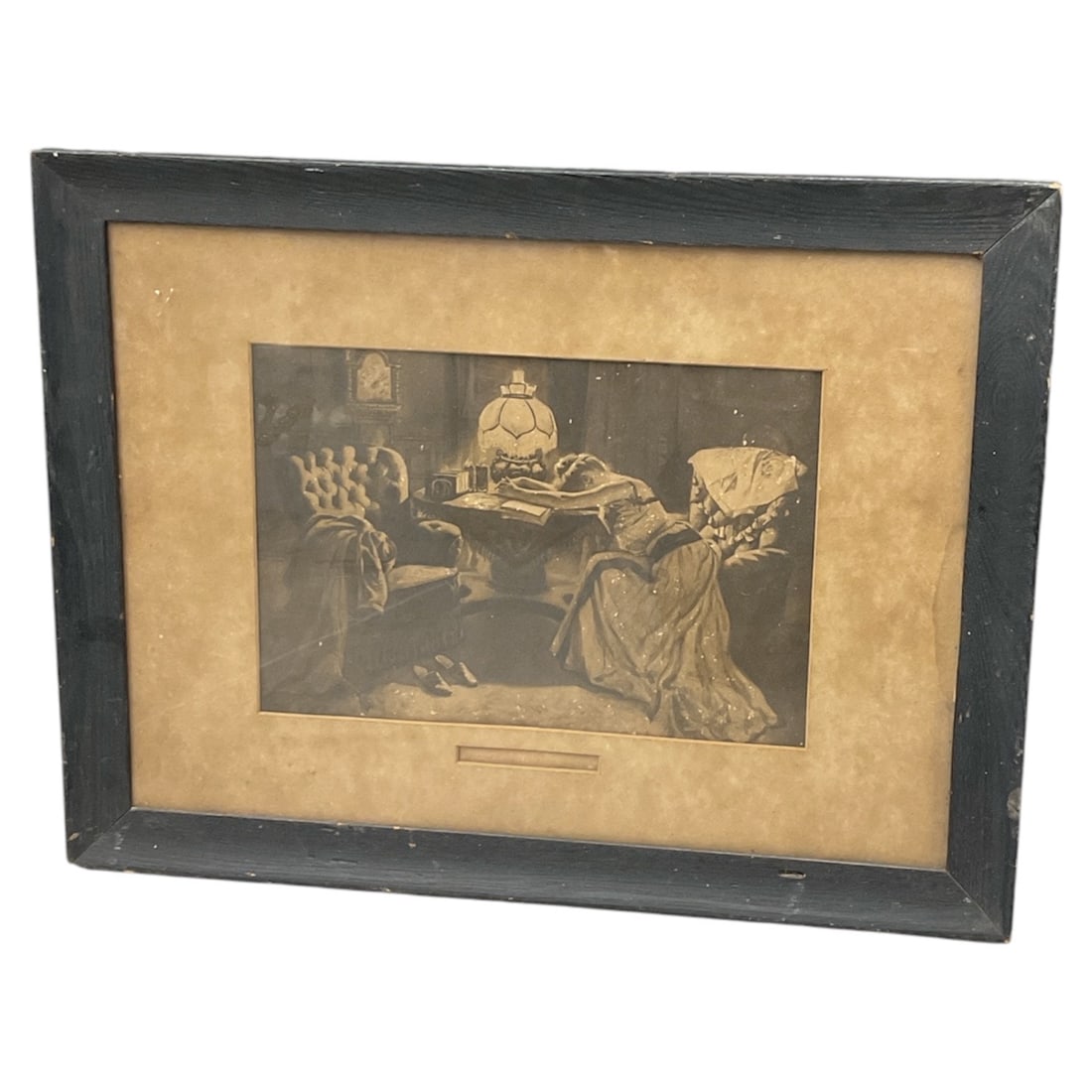 For He's a Jolly Good Fellow - Framed Sepia-Tone Print: <