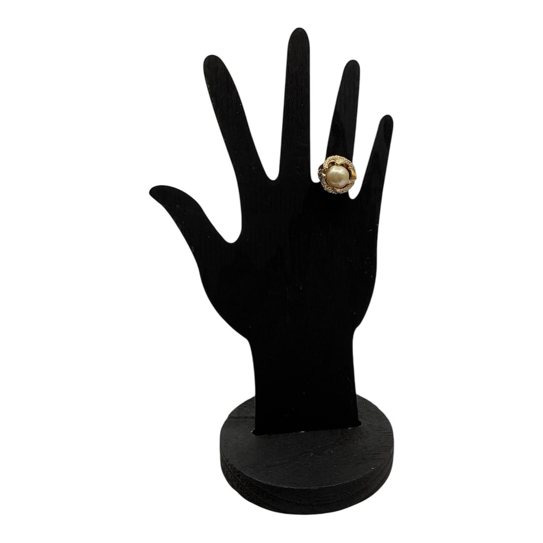 10kt Gold Pearl Ring - 4