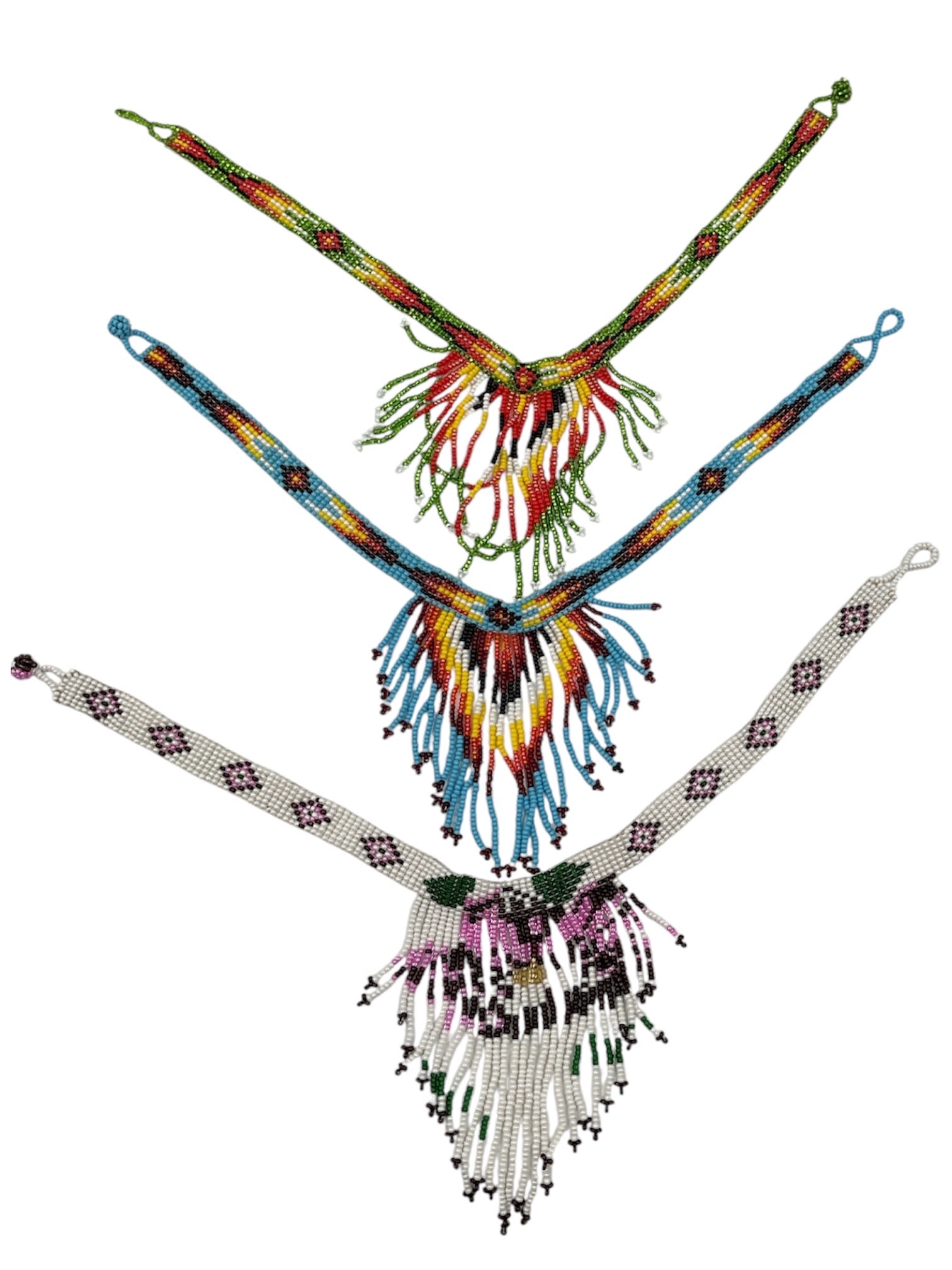 Group of Handcrafted Beaded Necklaces (1 of 2)