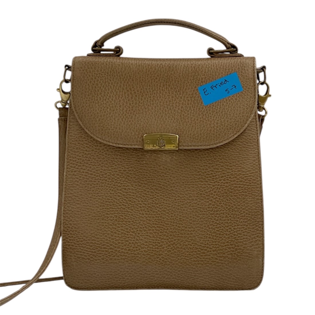 Mark Cross Pebbled Leather Shoulder Bag (1 of 3)