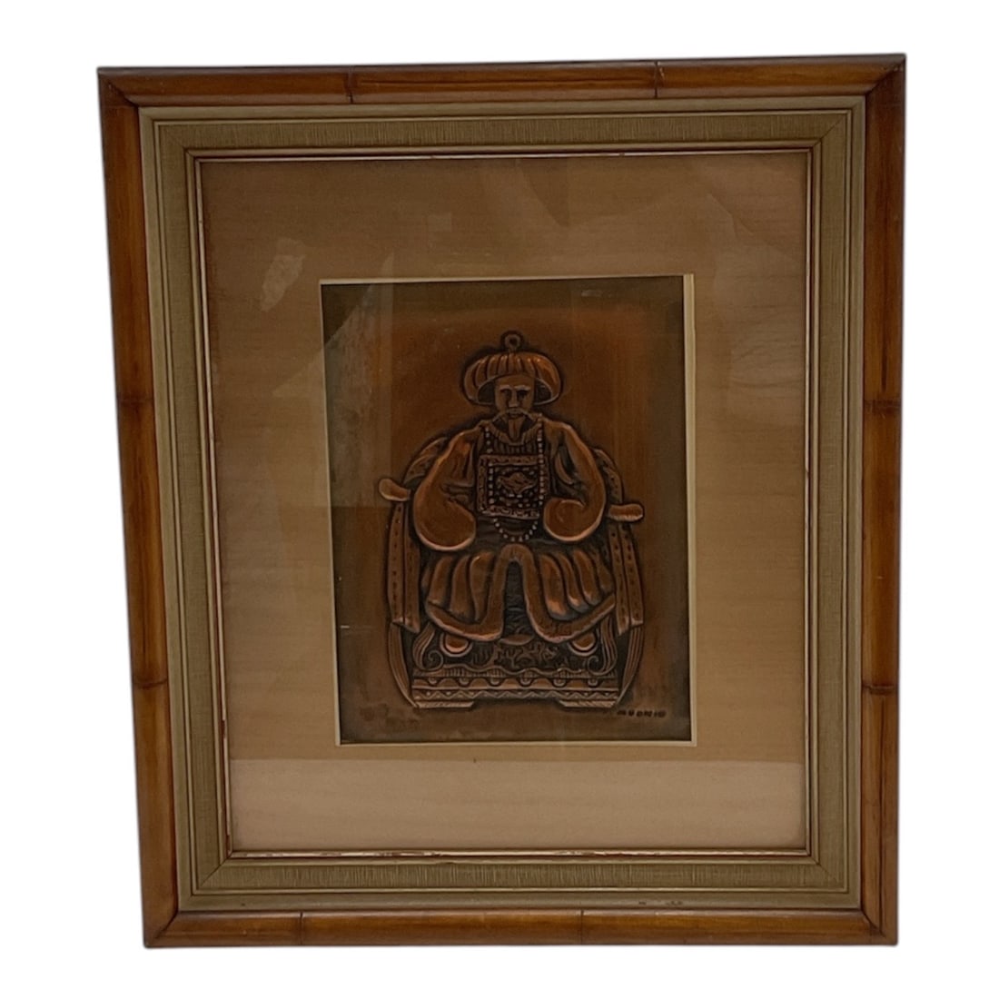 Moonio Figural Bronze Relief Wall Plaque (1 of 4)