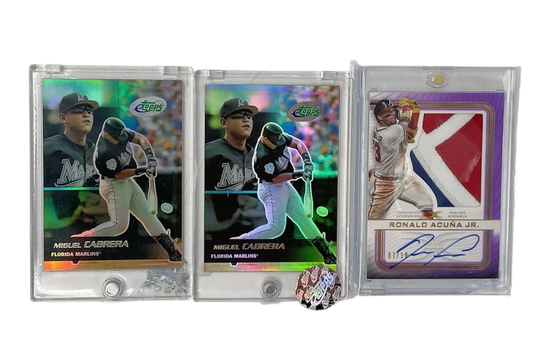 High-Value Modern Baseball Card Collection (3 Items) (1 of 2)