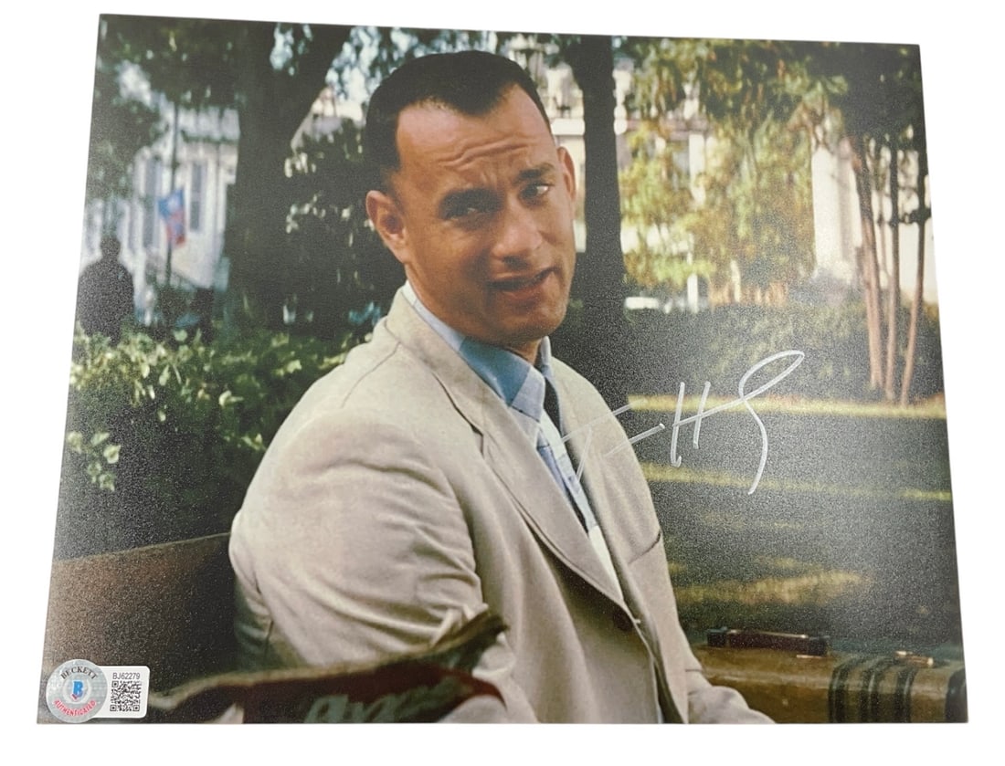 Tom Hanks Signed "Forrest Gump" Autographed Photo - BAS Authenticated (1 of 4)