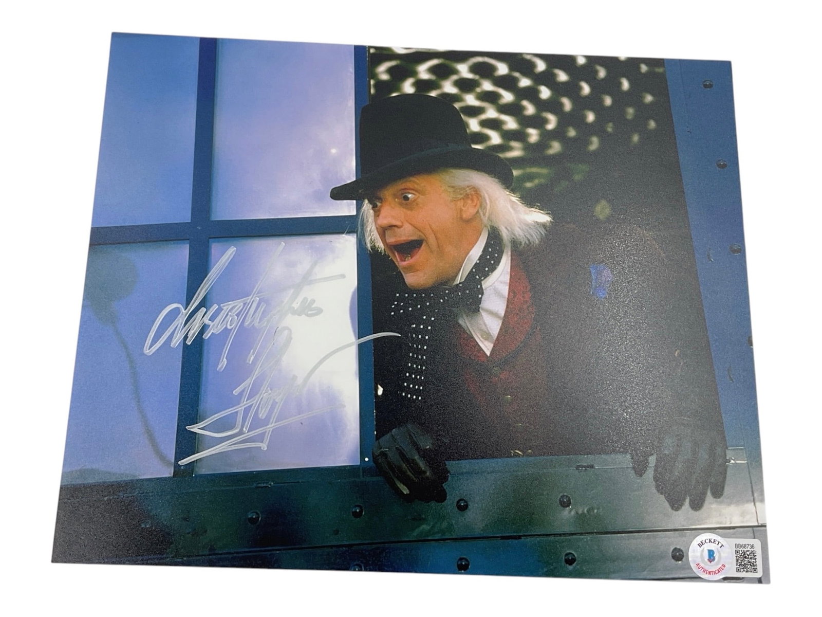 Christopher Lloyd Signed "Doc Brown" Photo – Back to the Future – Beckett Authenticated (1 of 5)