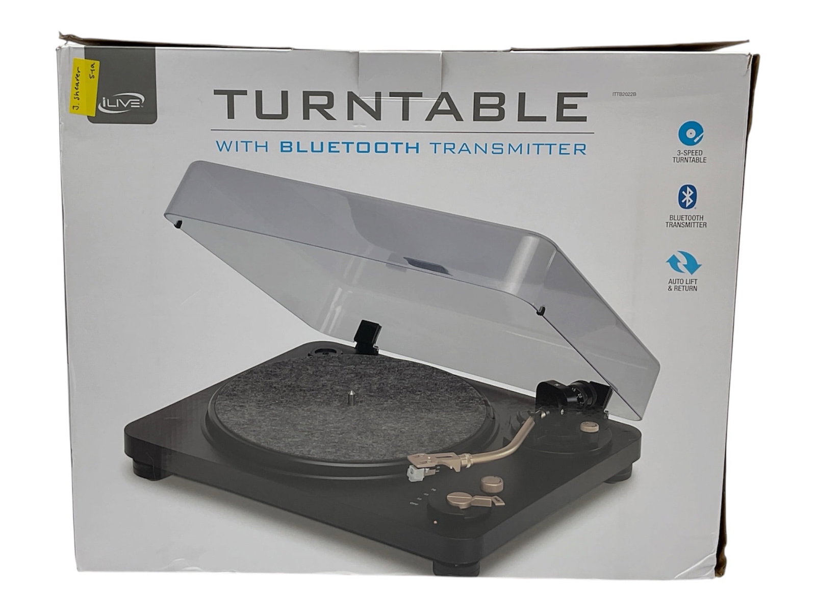 Turntable with Bluetooth Transmitter (1 of 3)