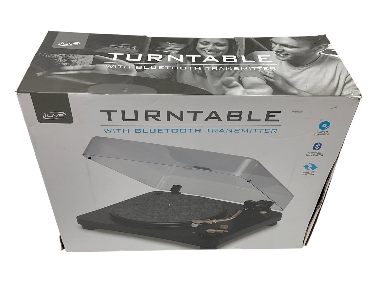 Turntable with Bluetooth Transmitter - 2