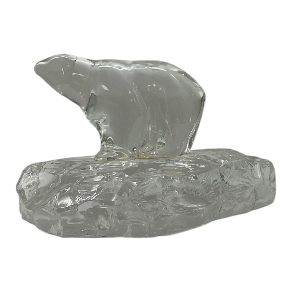 Swedish Polar Bear Glass Figurine (1 of 3)