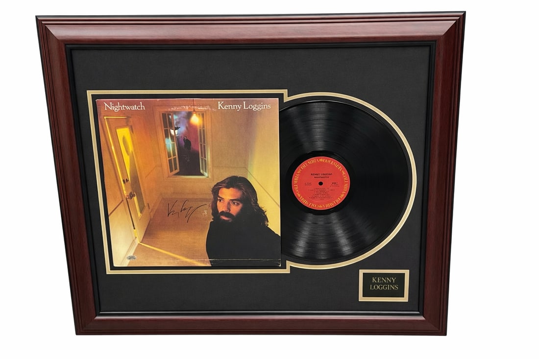 Keep the Fire by Kenny Loggins Signed Record Album Display (1 of 5)