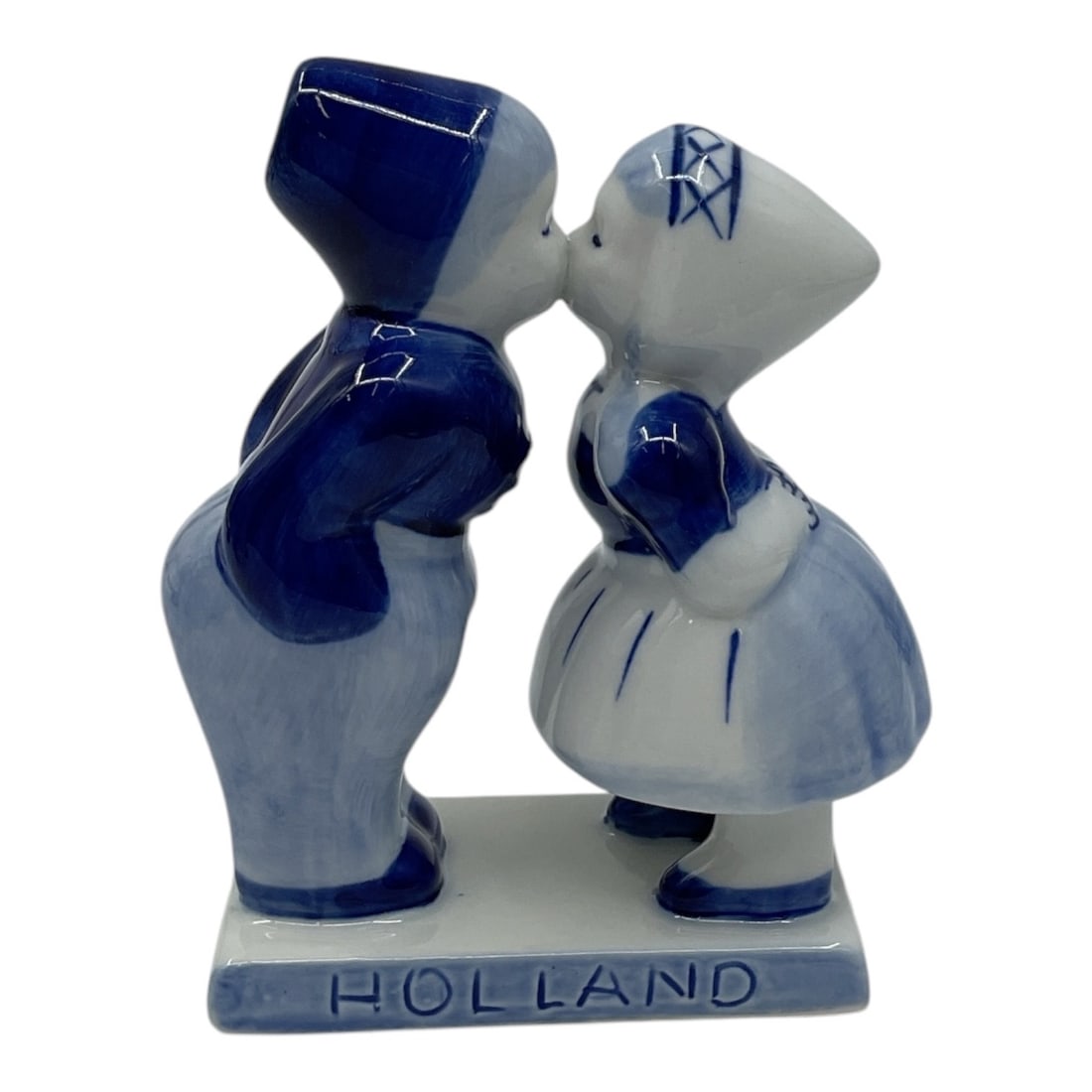 Delft Blue Dutch Couple Figurine by Hoogland Gouda (1 of 3)