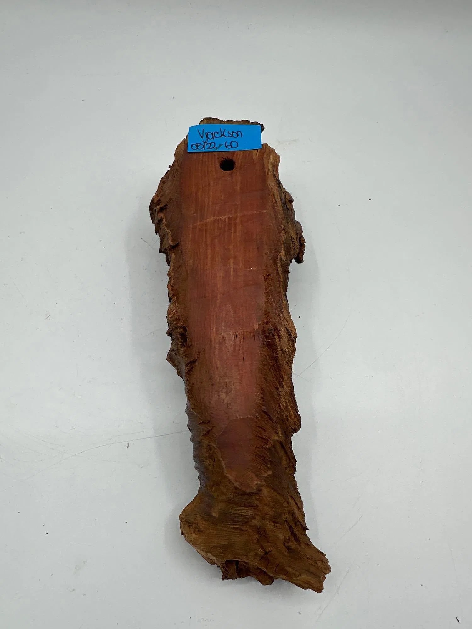 Rustic Tree Bark Face Carving - 3