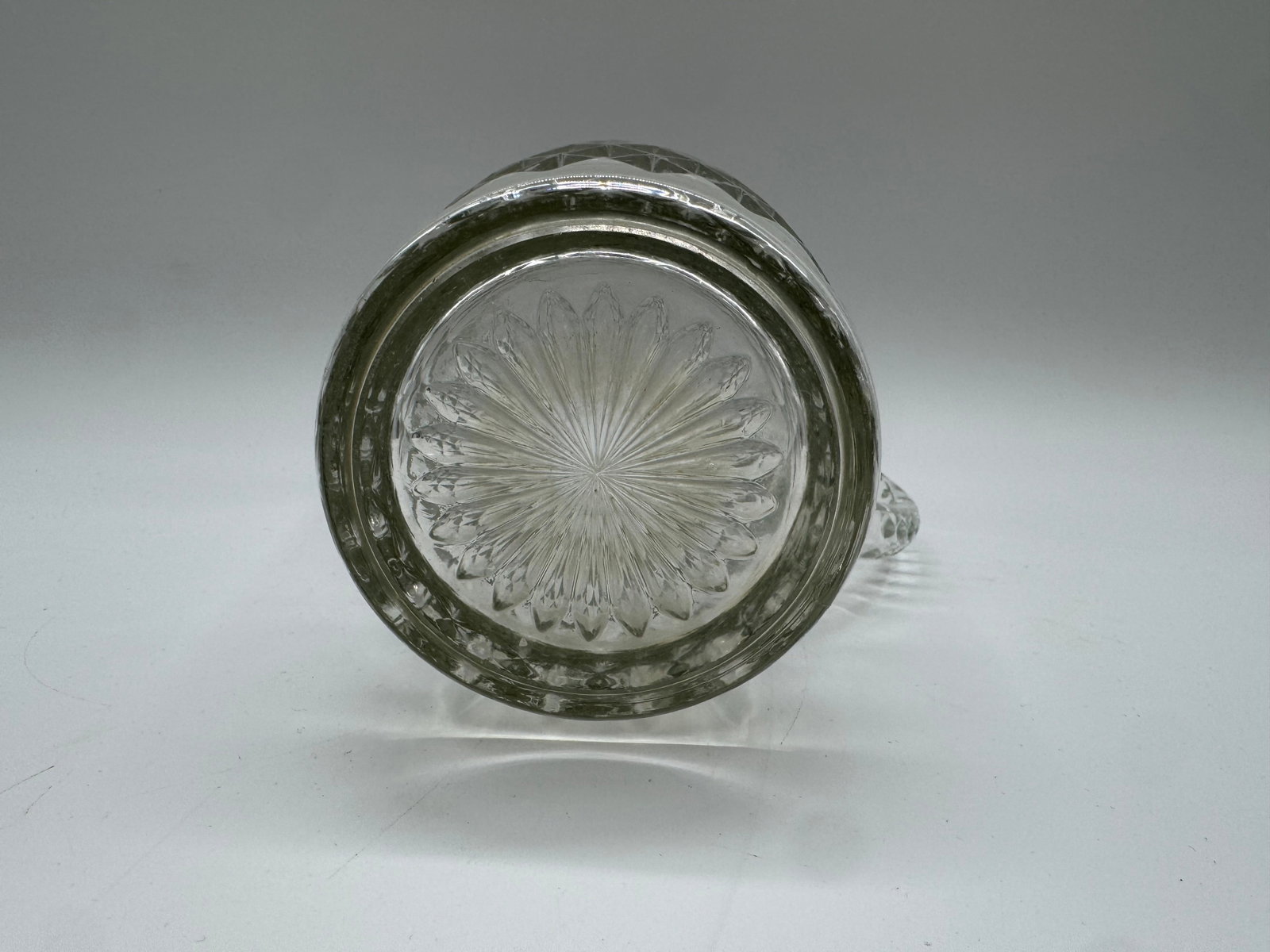 Etched Glass Pitcher - 2