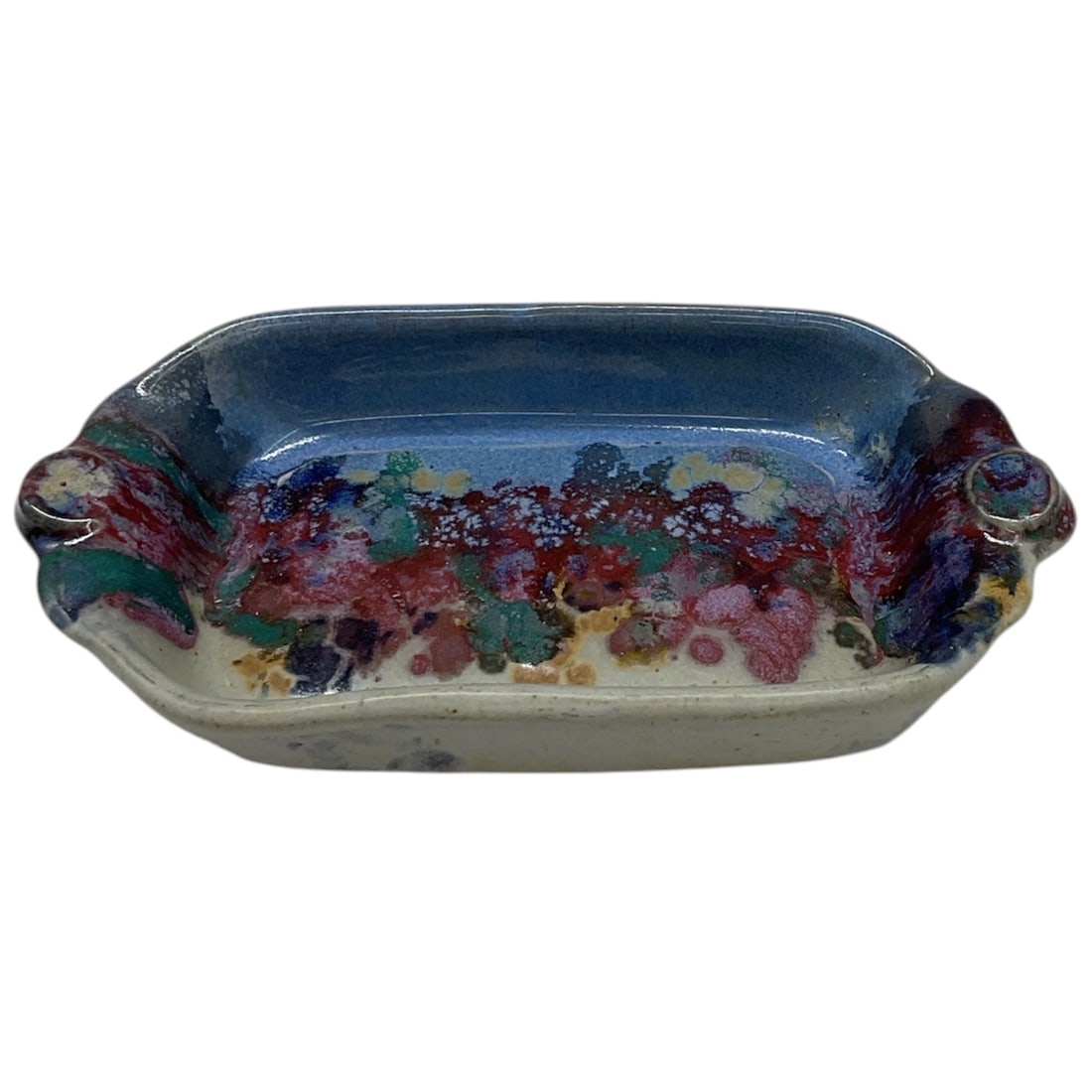 Hand-Thrown Pottery Rectangular Serving Dish - 2