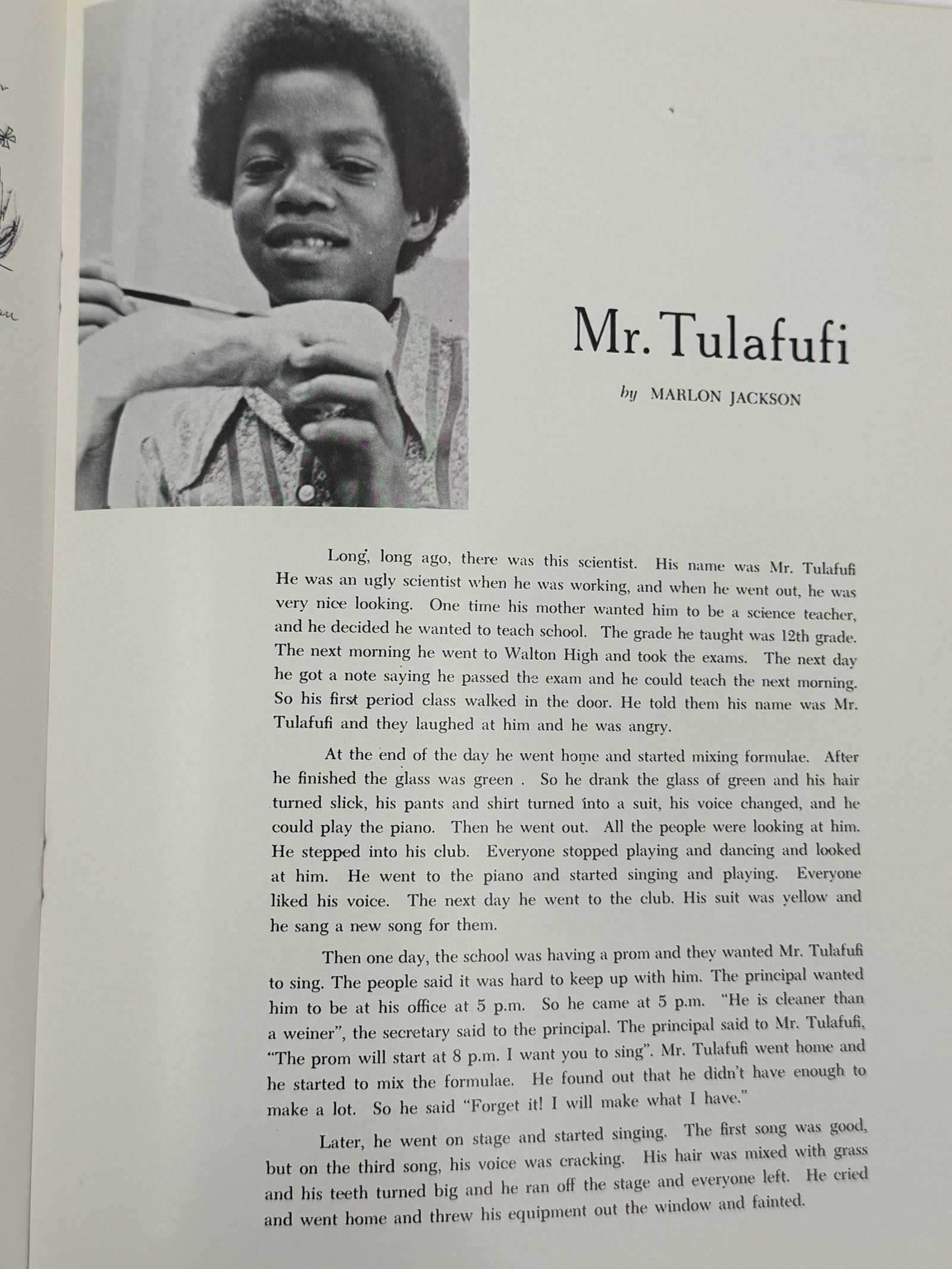 MIchael Jackson and Jackson 5 Year Book - 4