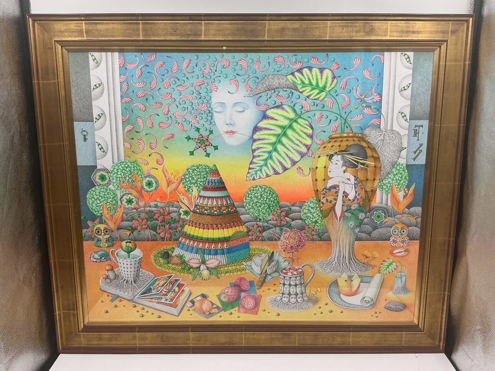 Igor Tulipanov (Russia, b.1939) Mixed Media Original (1 of 2)