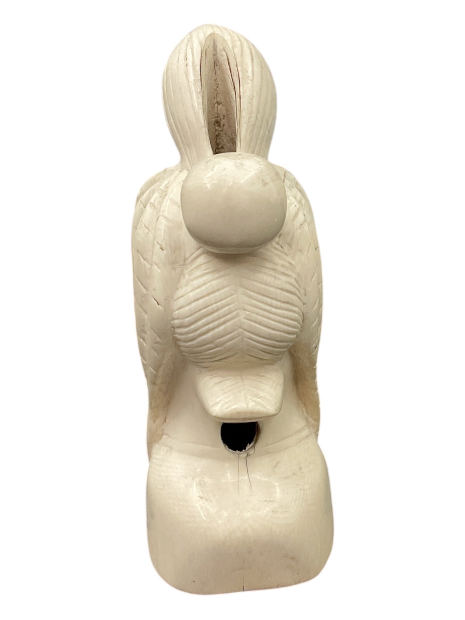 Oriental Bone Carving Figural Bust - 3