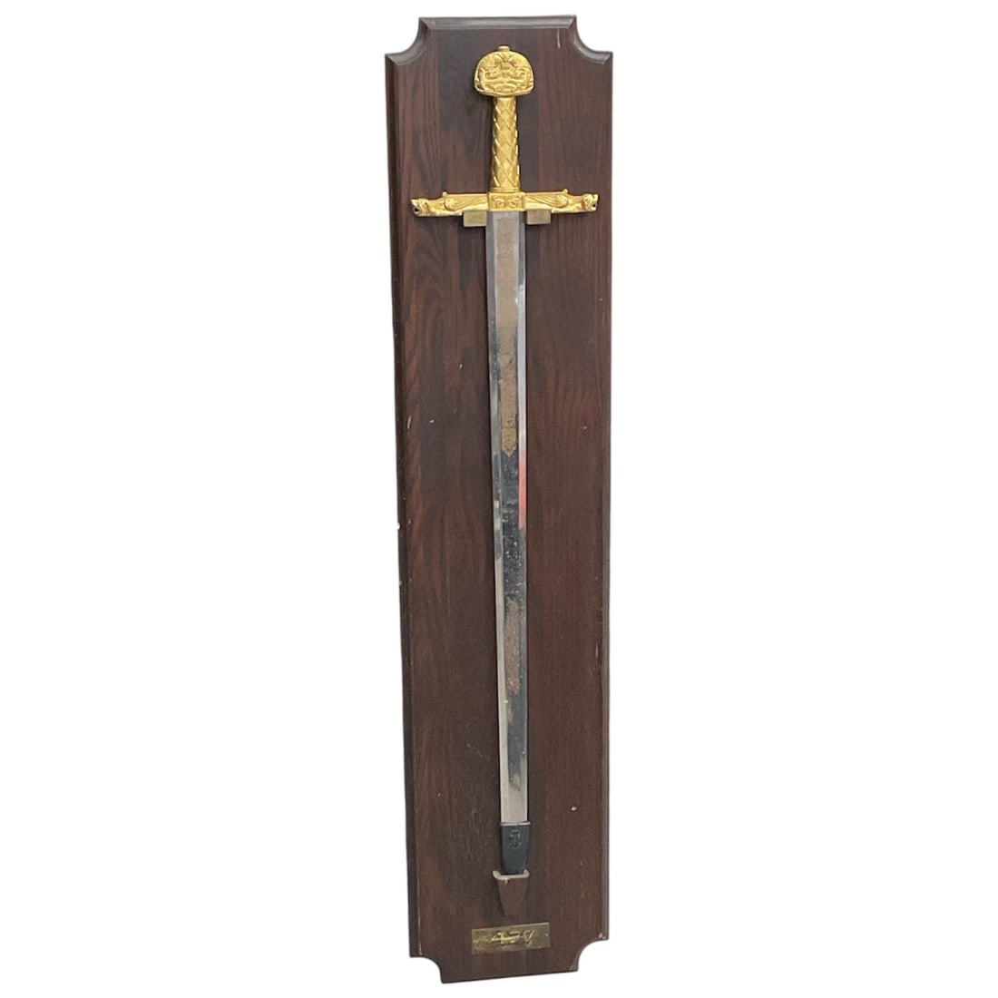 The Sword of Charlemagne Wall-Mounted Display Sword (1 of 5)