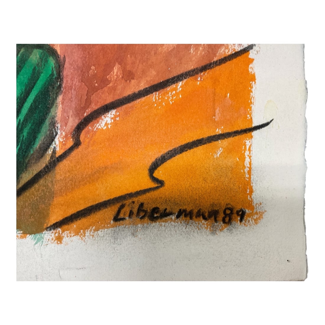 Abstract Figurative Composition with Butterfly - 2