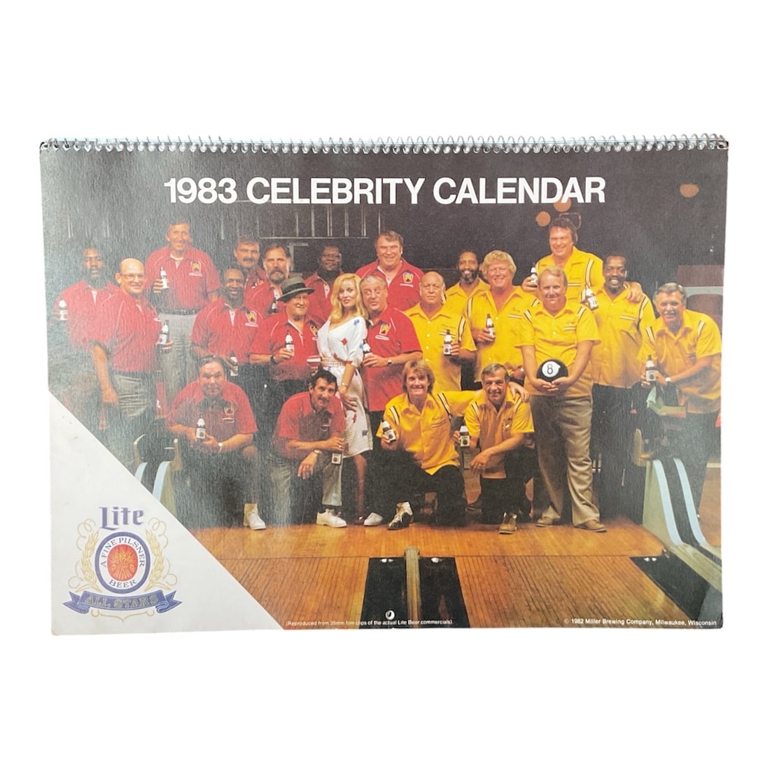 1983 Miller Lite Celebrity Calendar (1 of 2)