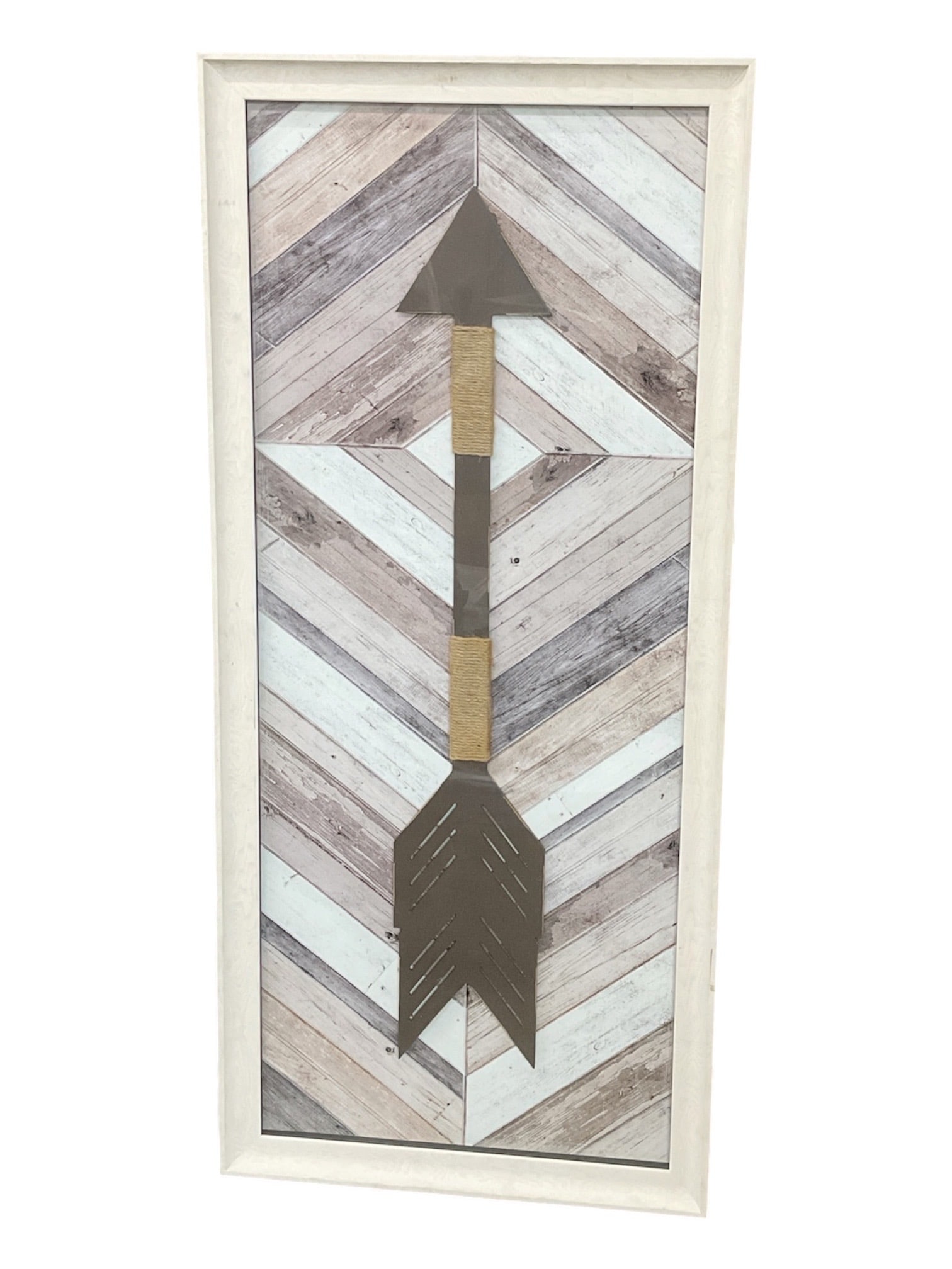 Contemporary Geometric Arrow Wall Art (1 of 2)