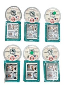 1993 Florida Marlins Collector Card Packs – Sealed (6)