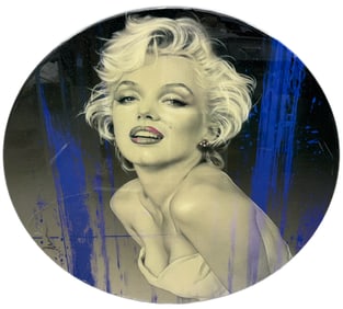 "Marilyn Monroe" by Adam Scott Rote (American, b.1975) Mixed Media