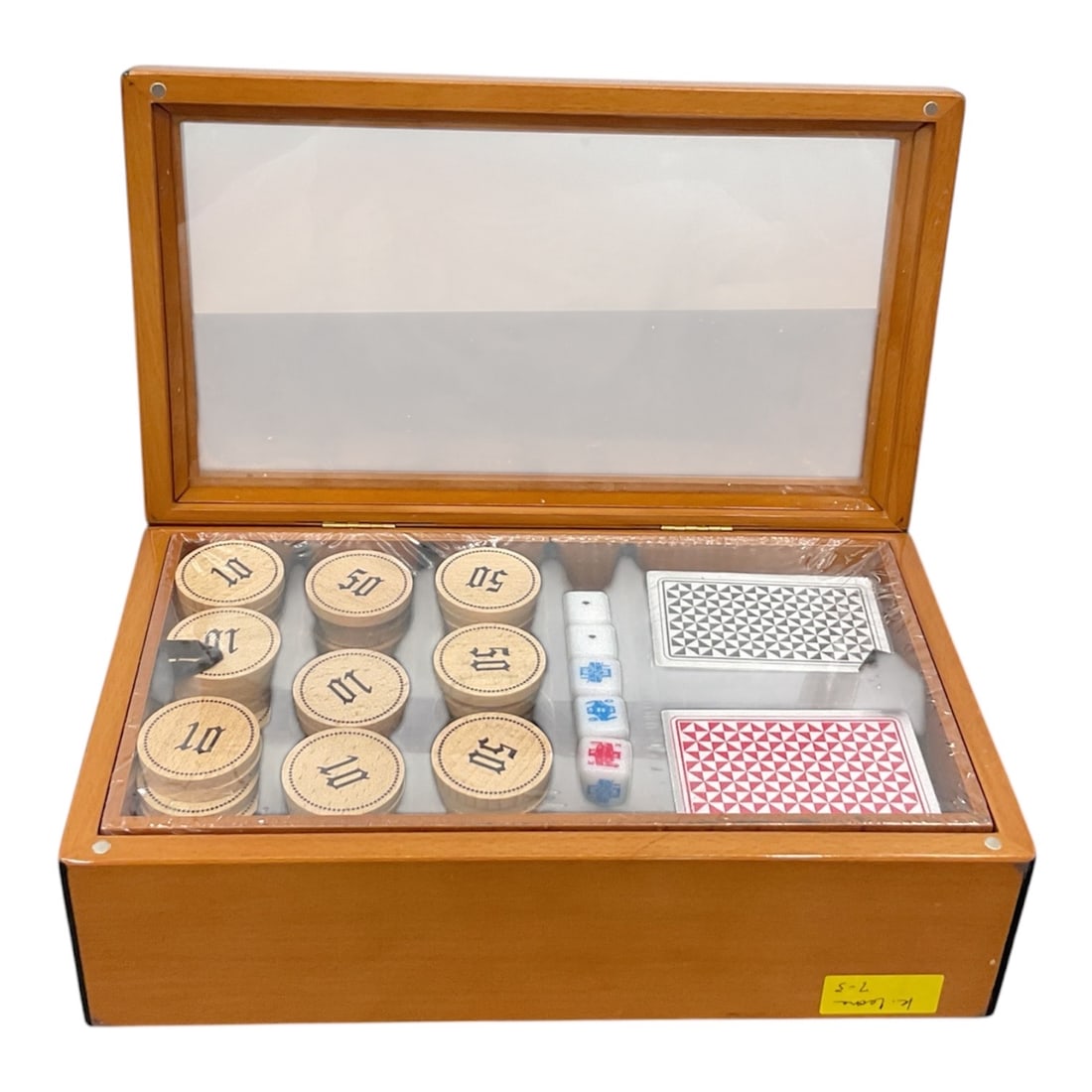 Drexel Heritage Wooden Poker Set (1 of 4)