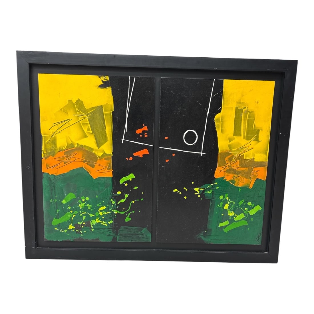 "Untitled" by Ricardo Avendaño (Venezuela, B.1969) Acrylic on MDF (1 of 6)
