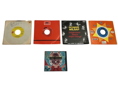 Assorted Vintage 7" Vinyl Singles & CD Single - Collection of 5