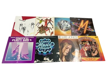 Assorted Funk, Soul, & Pop Vinyl LP Records - Collection of 8